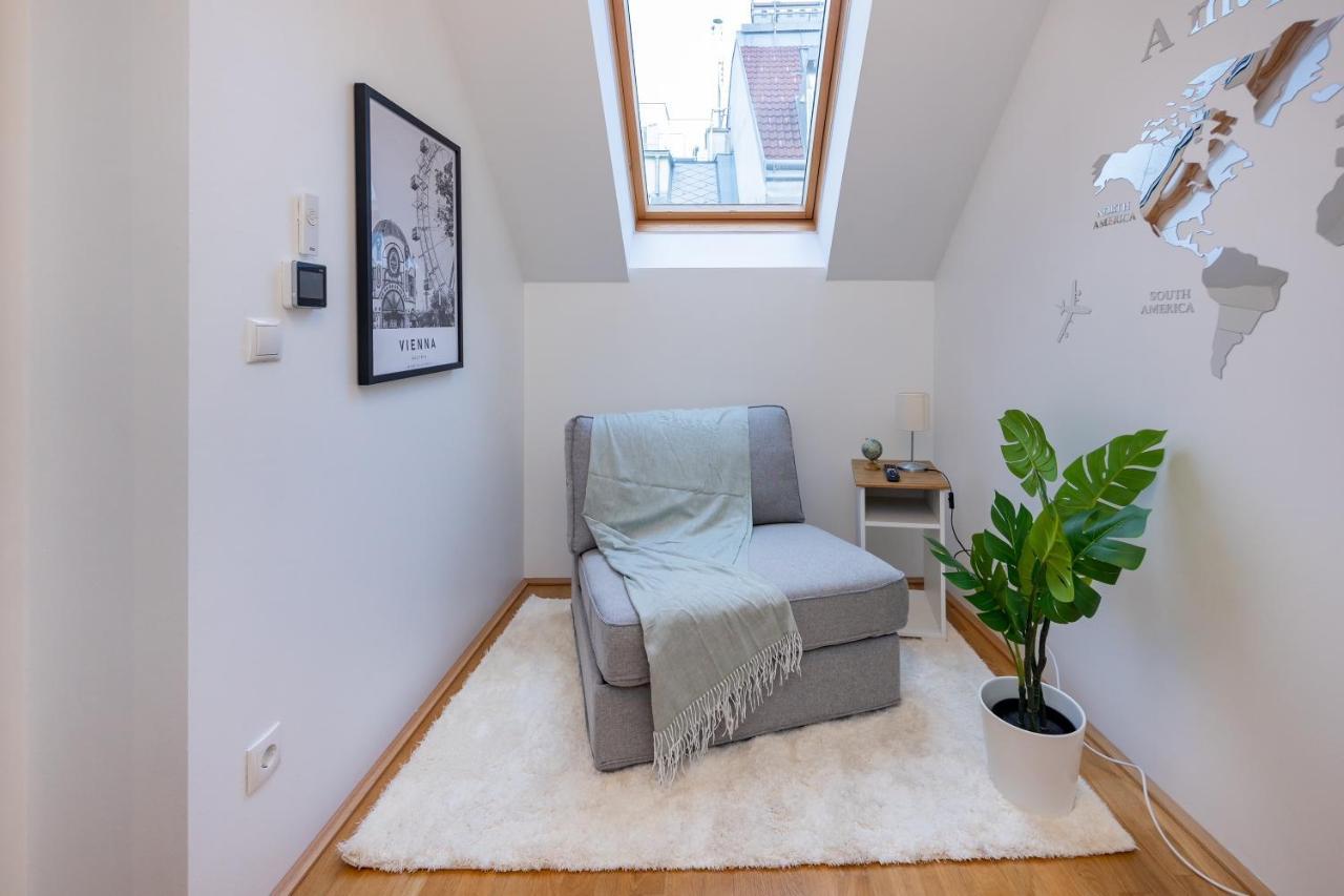 Rooftop Cozy Apartment Near Innerstadt With Ac Wien Eksteriør billede